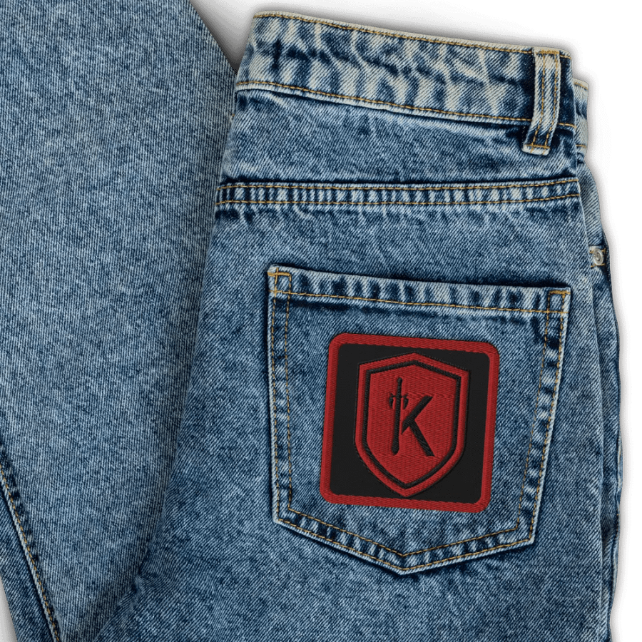 KShield Logo Embroidered Patch (SQ) product image (3)