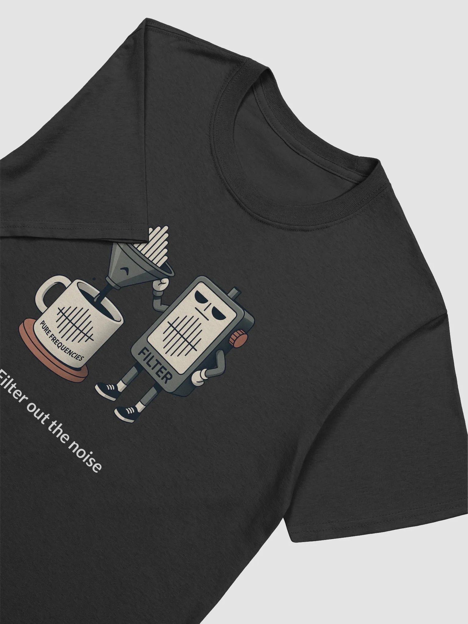 Filter Out The Noise – Unisex Softstyle T-Shirt product image (3)
