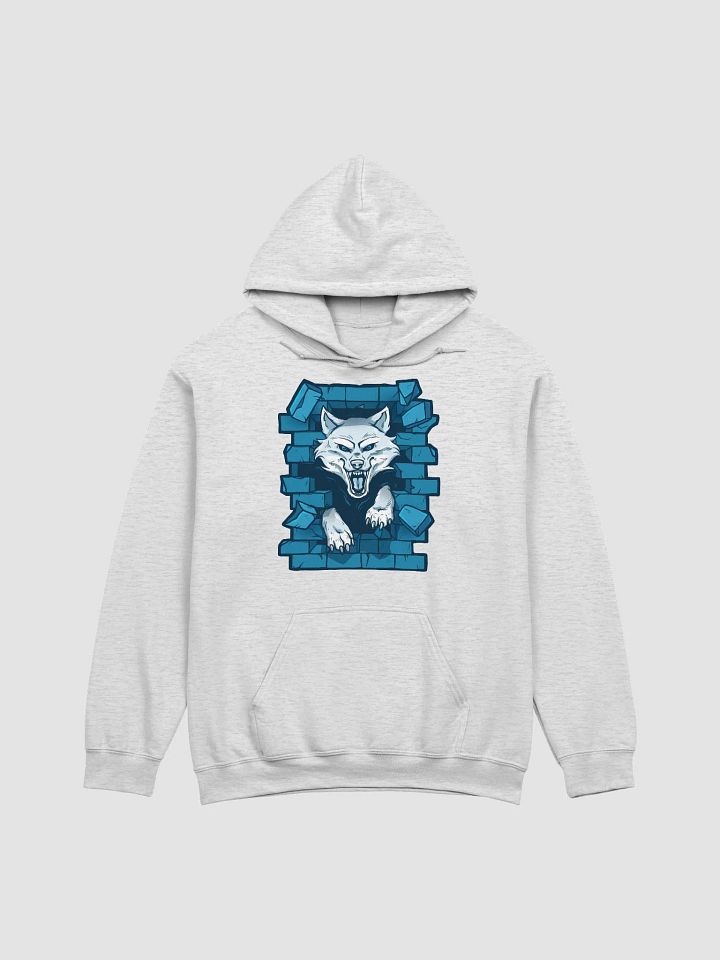 Wallzer Blue Wolf Hoodie product image (1)
