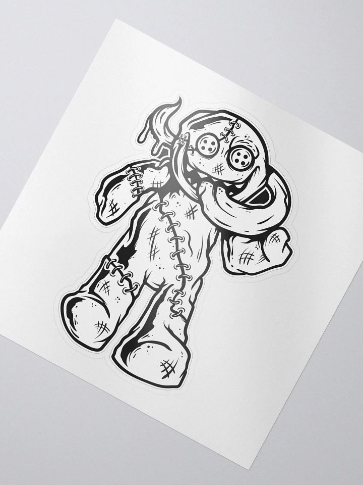 Voodoo Metal Sticker product image (2)