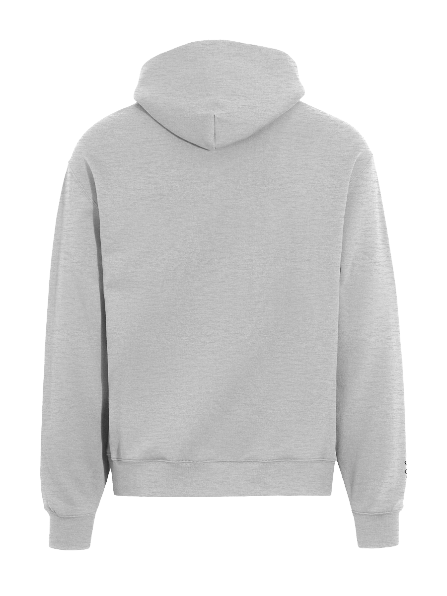 Black Embroidered Moon Unisex Oversized Hoodie product image (5)