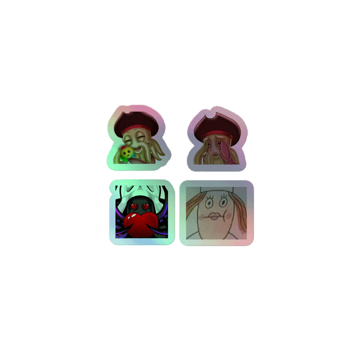 Krakkenboe emote sticker sheet 2 product image (1)