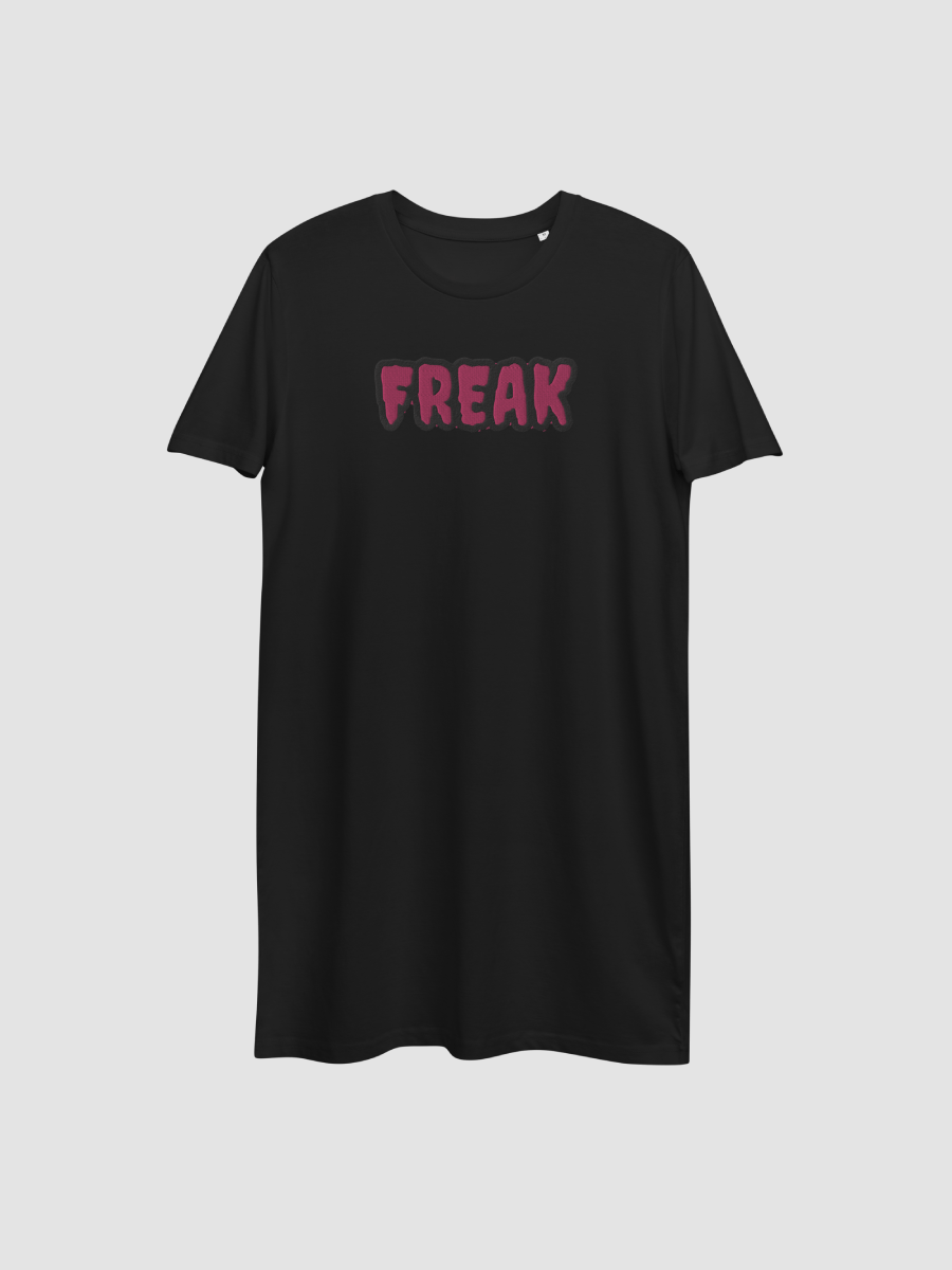 Rick G FREAK T-Shirt Dress - PINK LOGO product image (2)