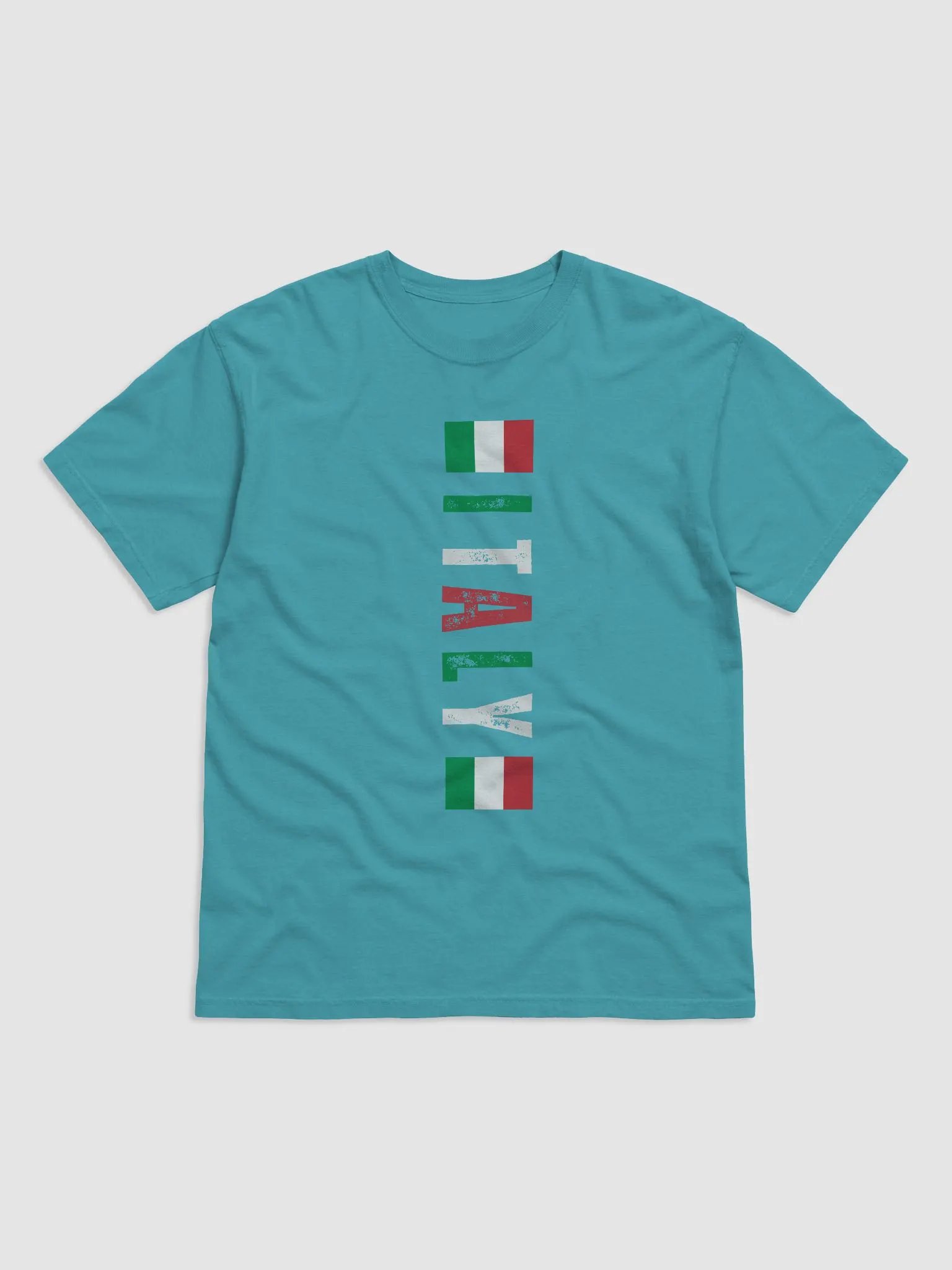 Italian Flag-Inspired Comfort T-shirt - 100% Cotton product image (3)