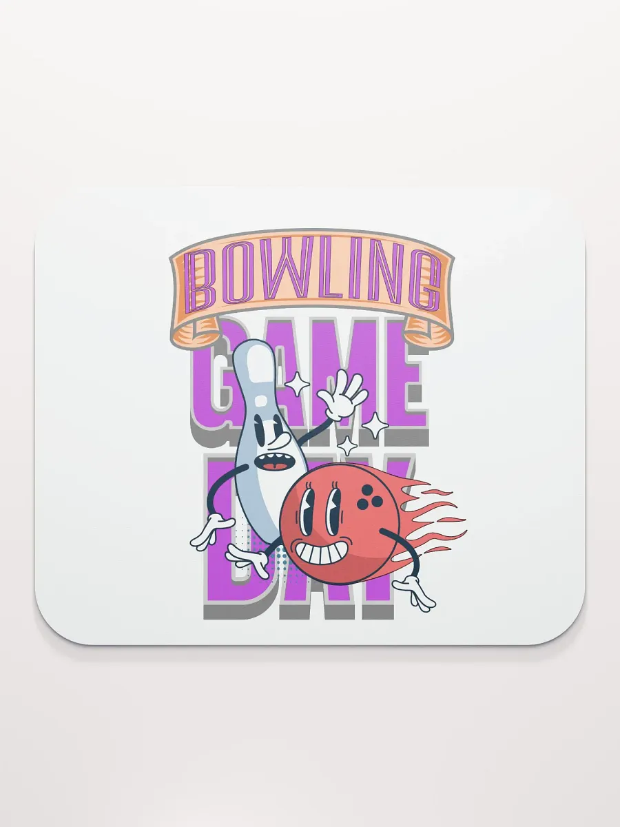 Game Day Bowling Lively Blast Mouse Pad product image (2)
