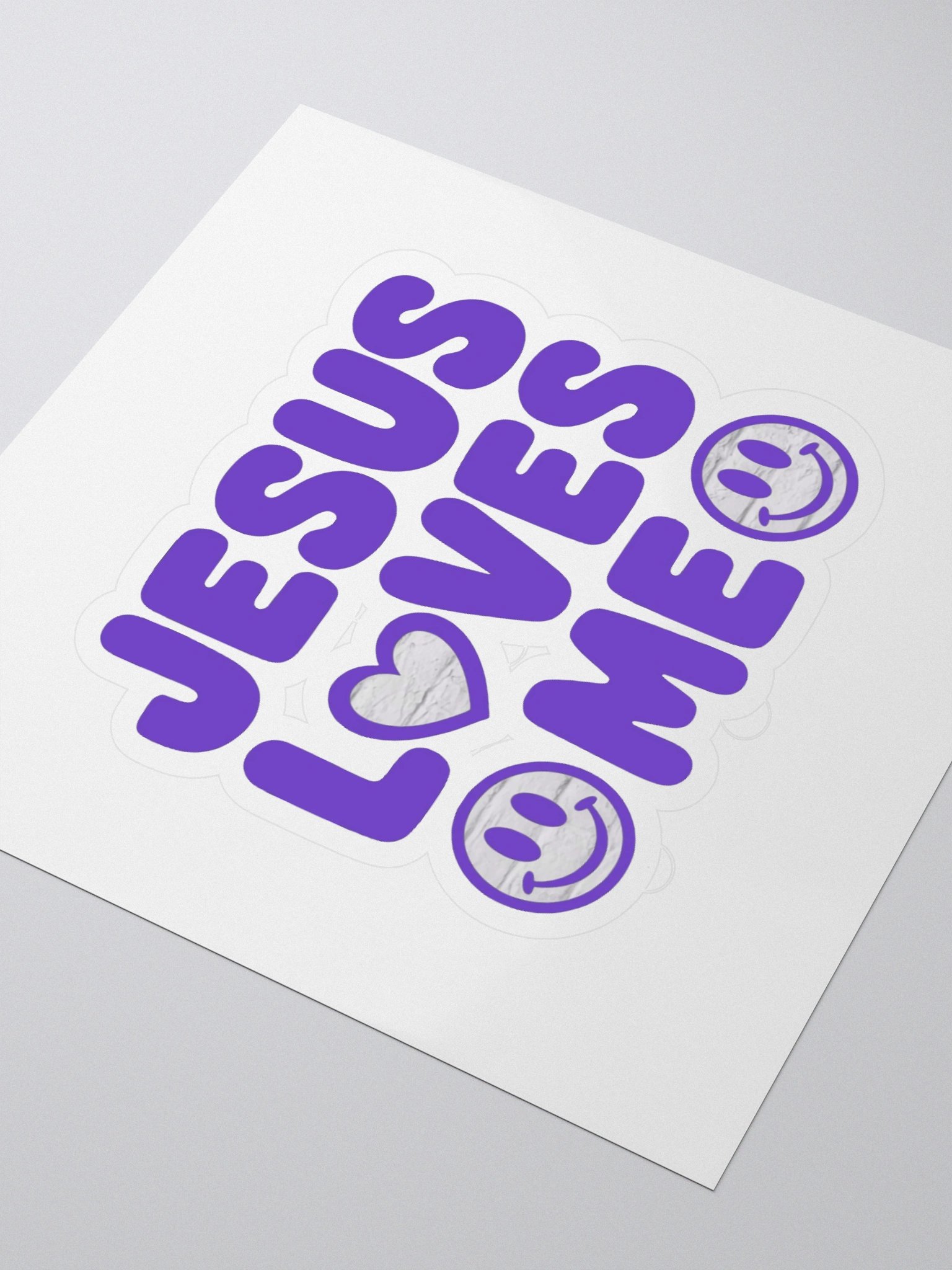 Purple Love Sticker Set product image (3)