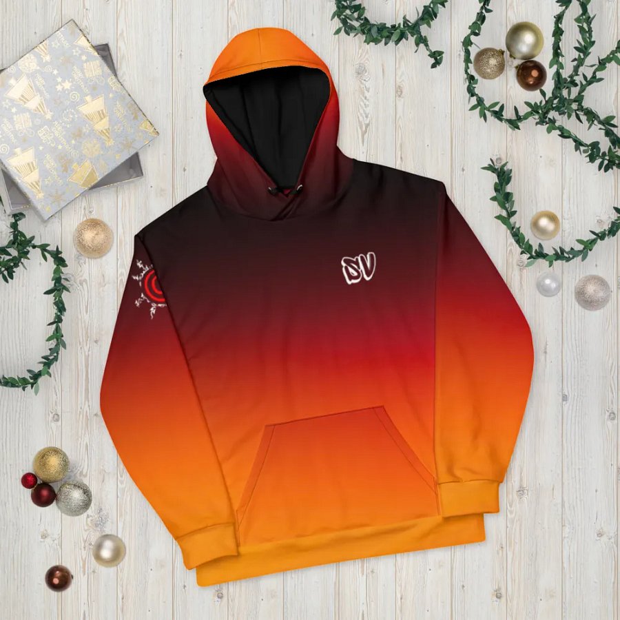 STRAIGHT VIBIN NEON COLOR FADE STYLE KURAMA + NARUTO HOODIE product image (10)