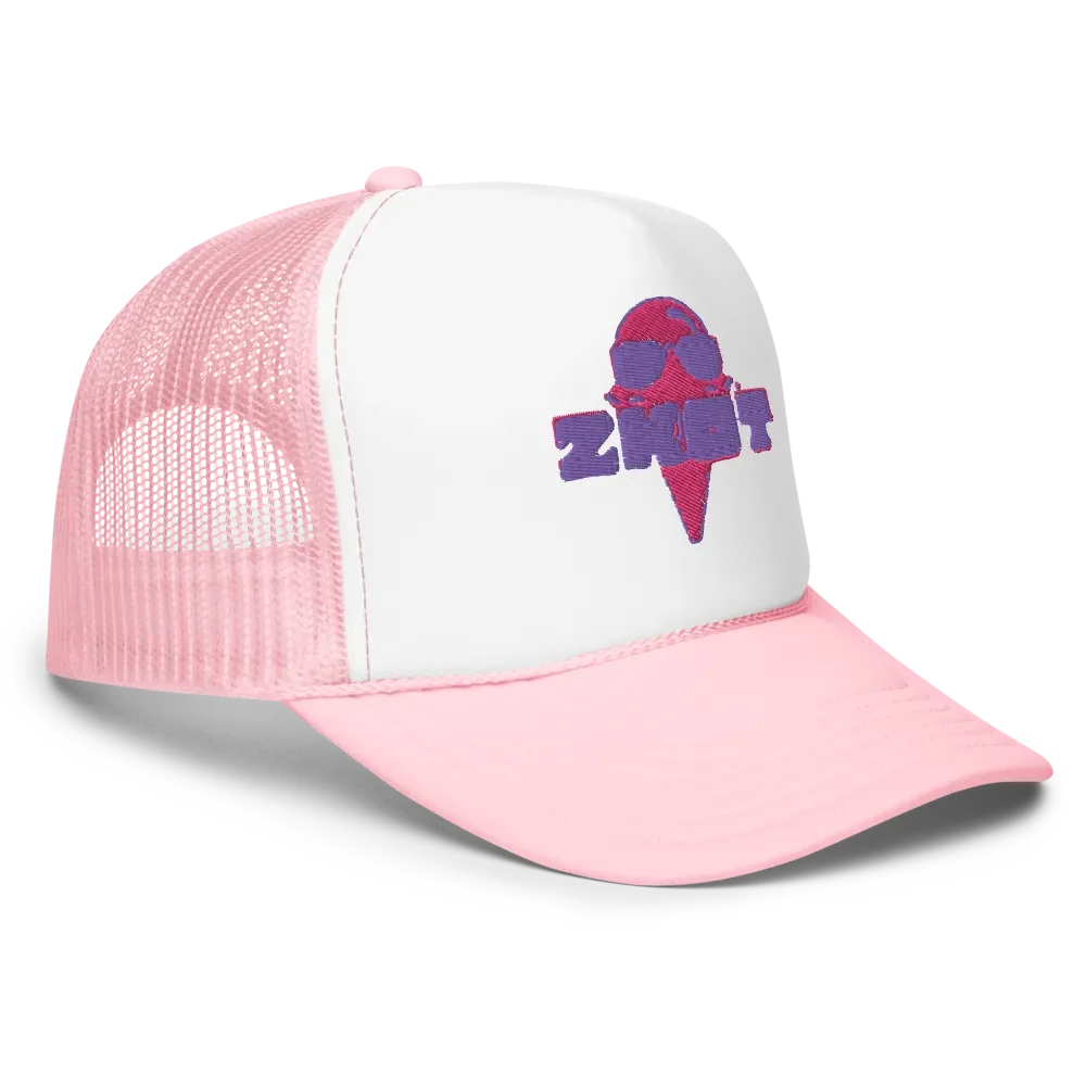 Pink Logo ZKOT Mesh Cap - Show your Support with Style - Headwear product image (3)