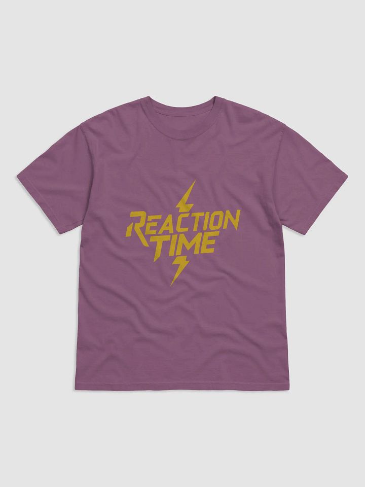 Tee-shirt à logo Jaune Reaction Time product image (3)