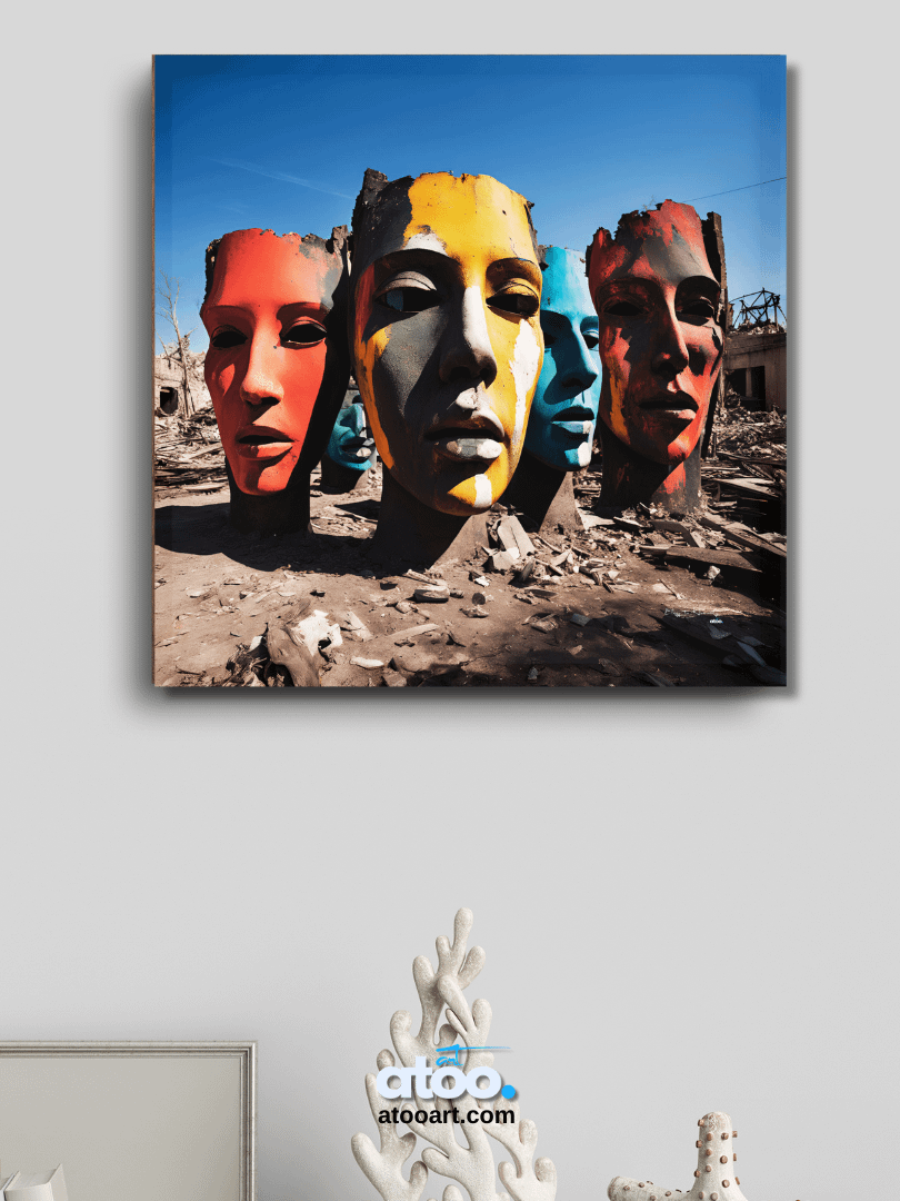 Elegy to Humanity - 6 | Canvas Art Painting product image (5)