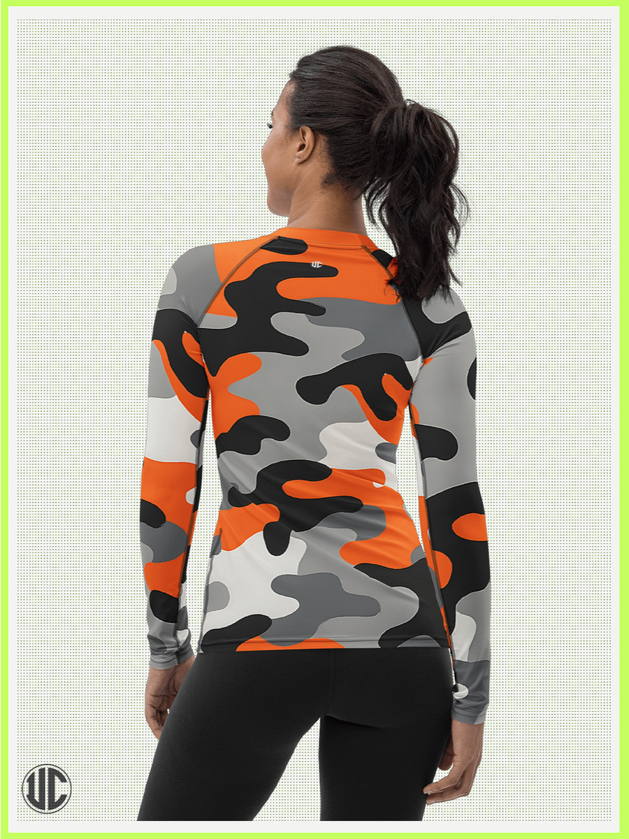 Riot – Urban Camo Women’s Rash Guard product image (2)