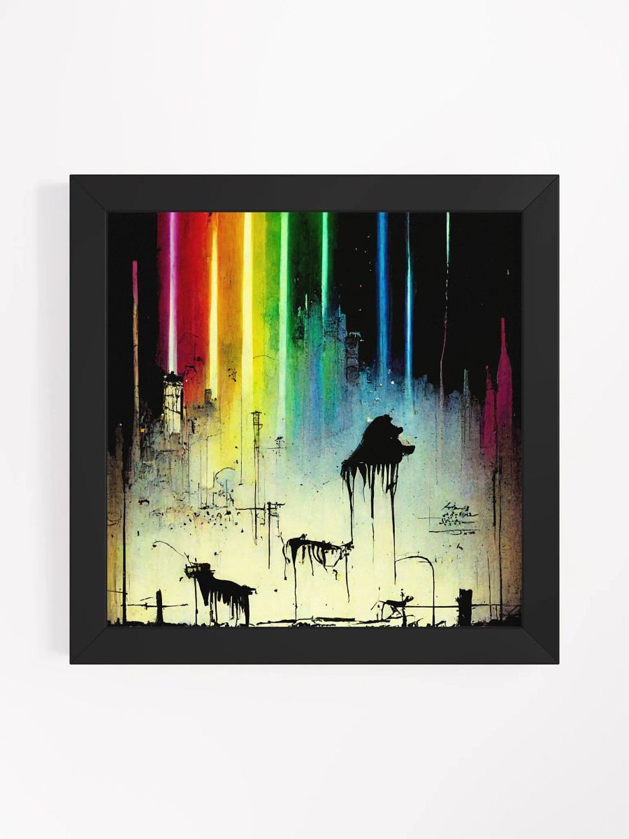 Rainbow Cityscape Dreamscape Poster product image (3)