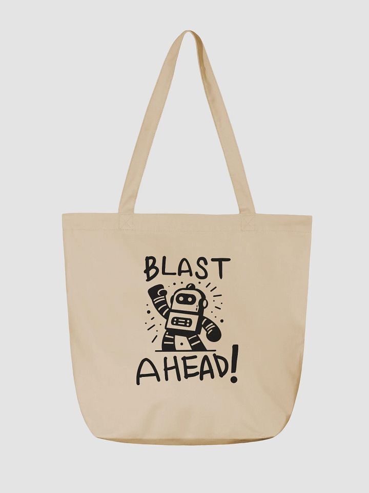 Eco-Conscious Canvas: Blast Ahead Tote Bag product image (2)