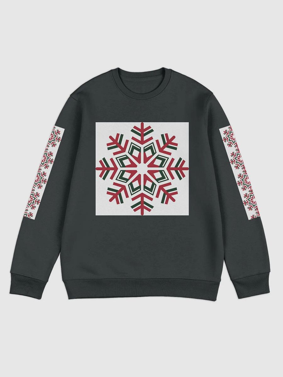 Modern Snowflake Symmetry Eco Sweatshirt product image (1)
