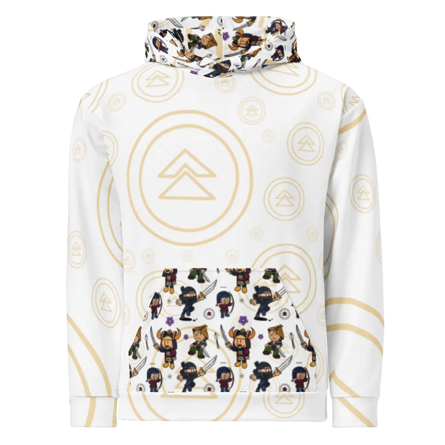 Ghost of tsushima Patterned Hoodie (Light) product image (1)