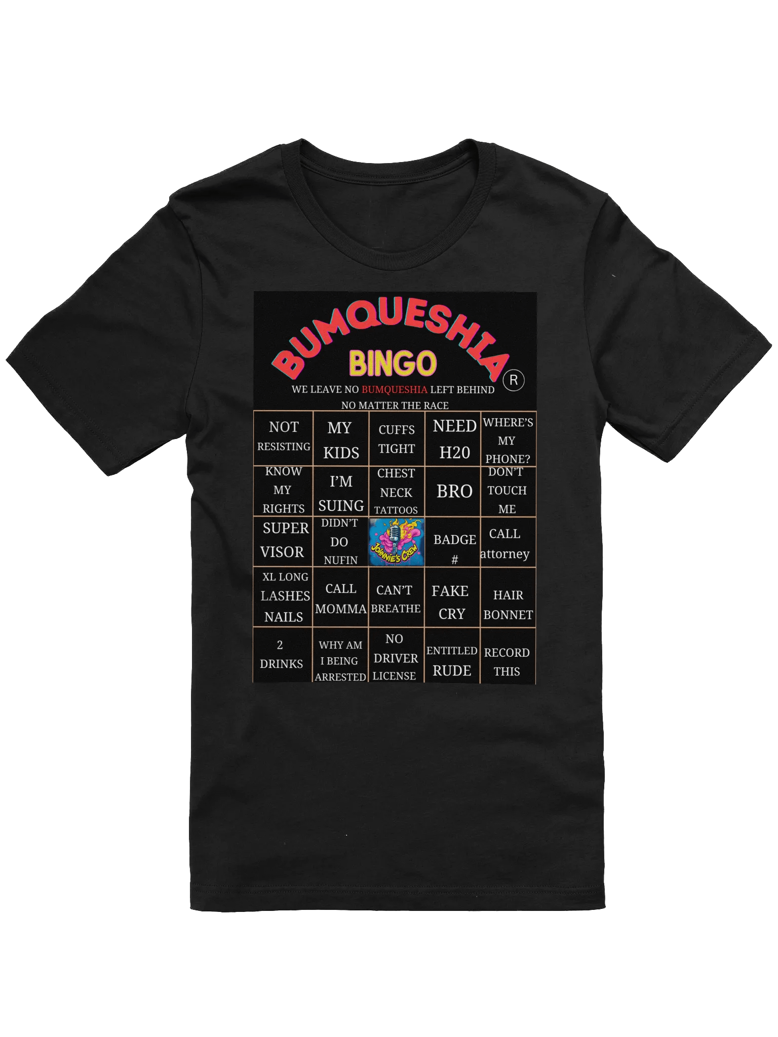 BUMQUESHIA BINGO T-SHIRT product image (2)