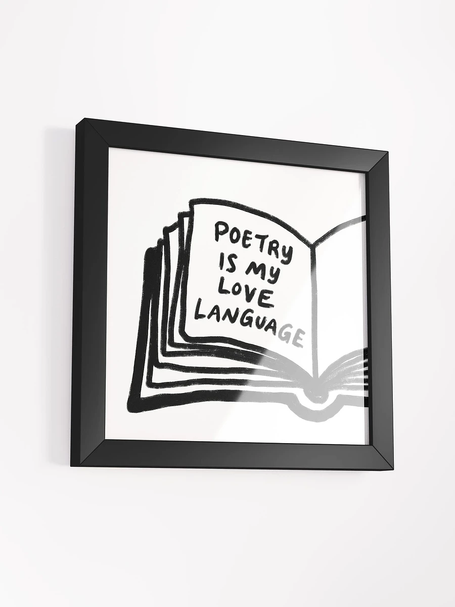 Love Language Framed Art Print product image (36)