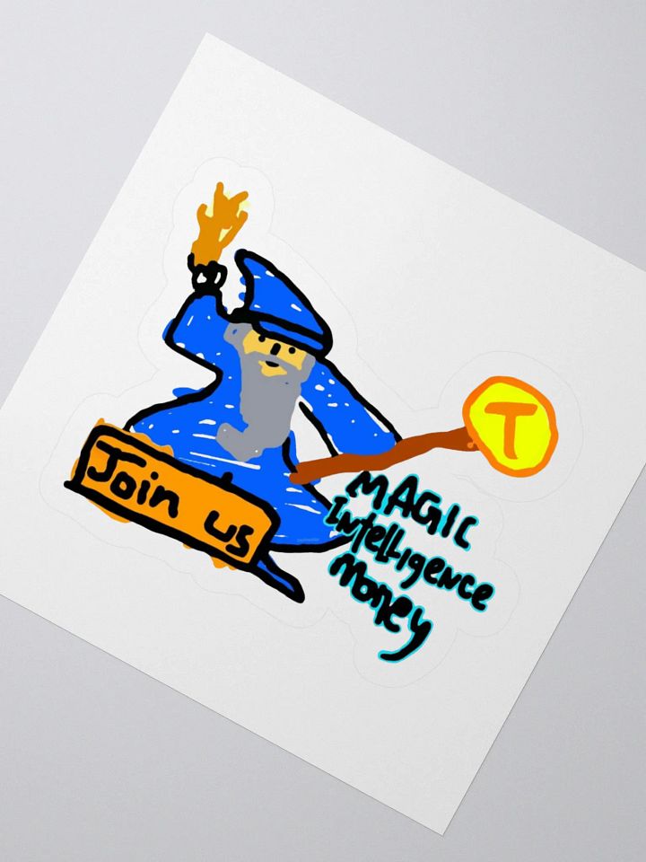 MAGIC INTELLIGENCE MONEY Sticker product image (4)