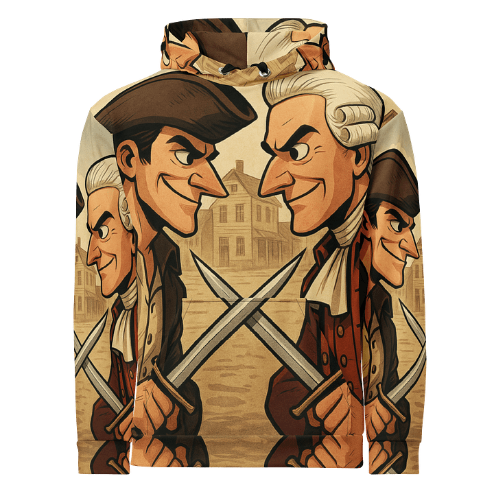 Double Agent Duel Hoodie – Colonial Shadow Ops Edition product image (1)