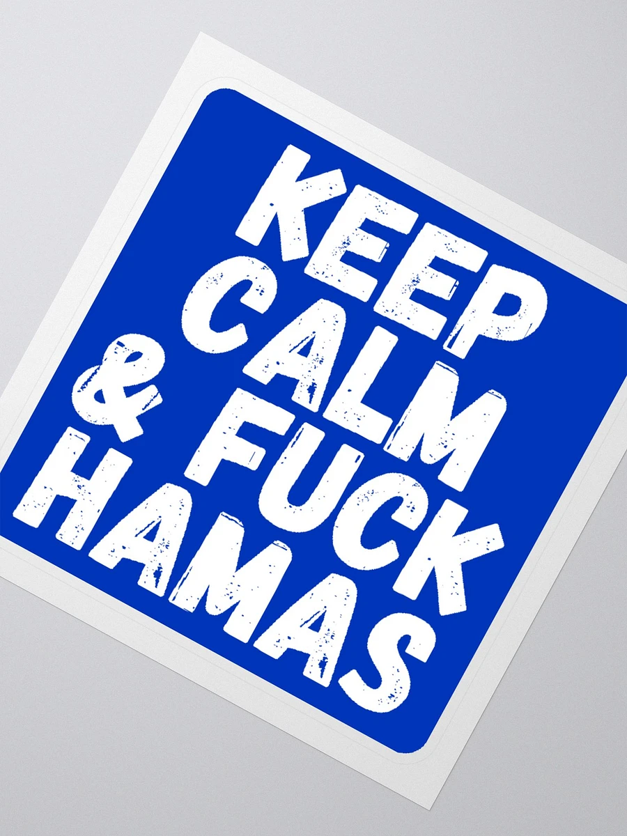 Keep Calm & F HMS Sticker (Blue) product image (1)