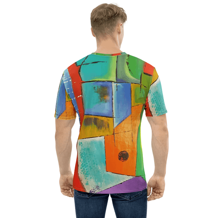 original artwork on all over print, beautiful colours product image (1)
