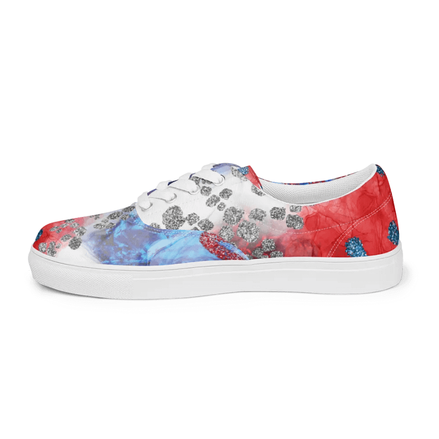 Womens Patriotic Laced Up Shoes product image (8)