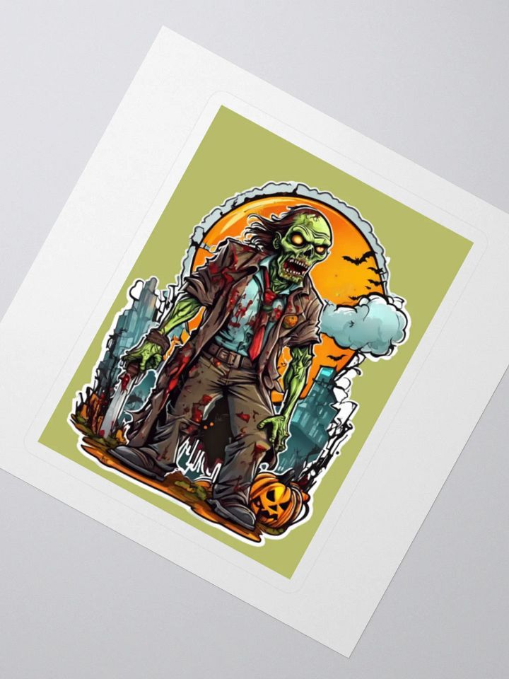 Zombie Nightmare Kiss Cut Stickers product image (2)