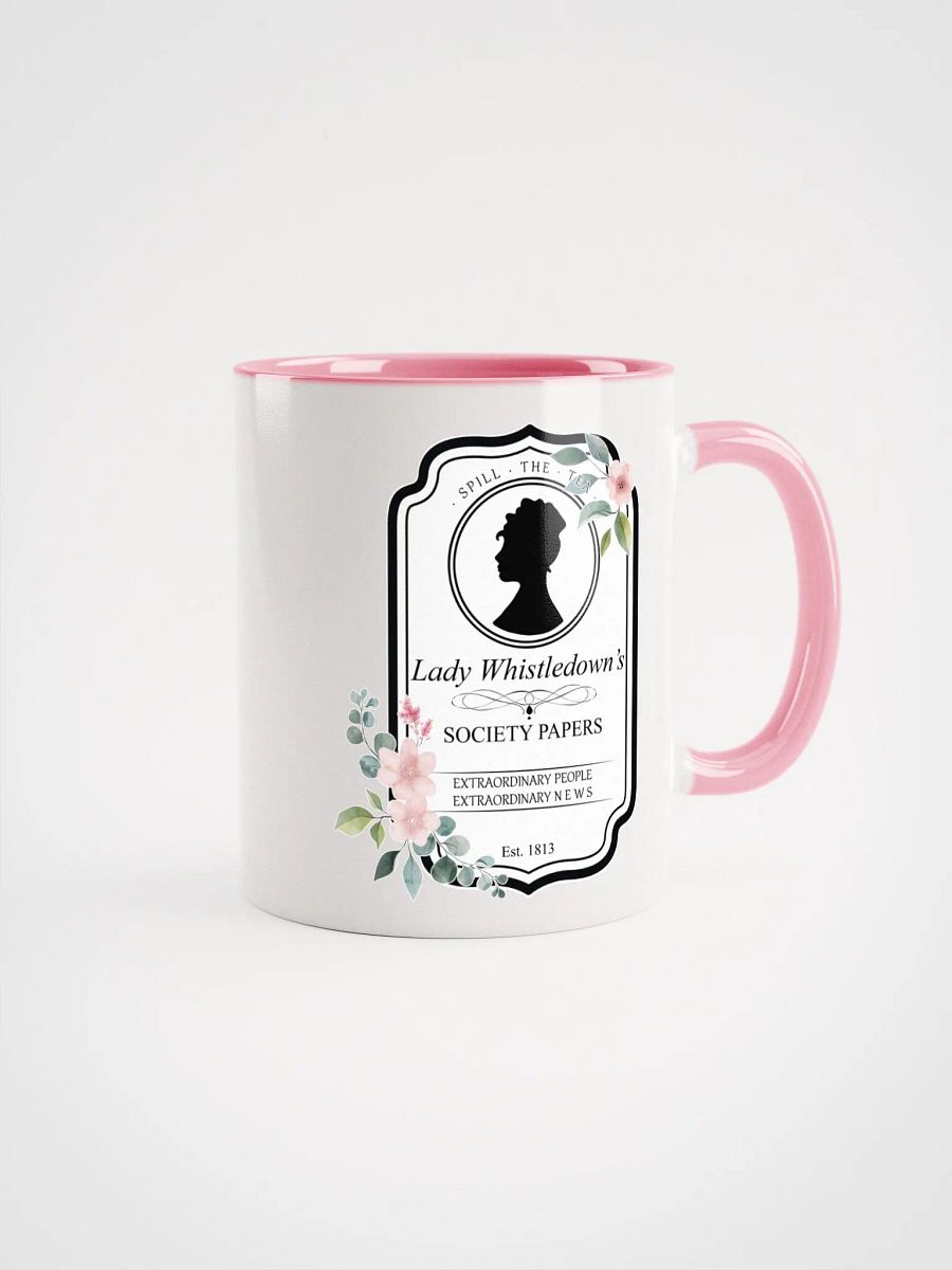 Lady Whistledown Society Mug | Bridgerton-Inspired Vintage Design product image (1)