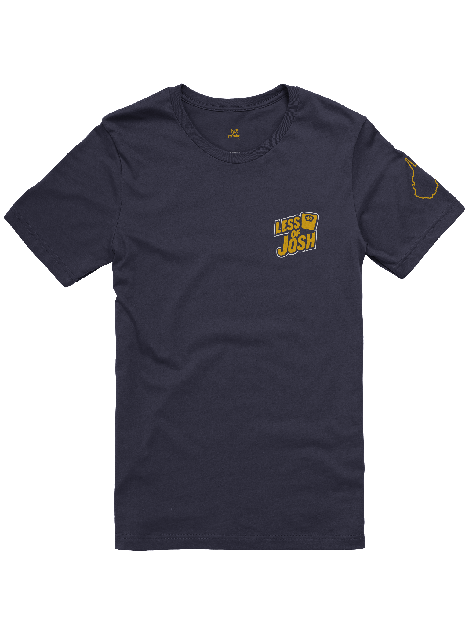 “Less of Josh” WV Pride Tee – The Official Transformation Uniform product image (1)