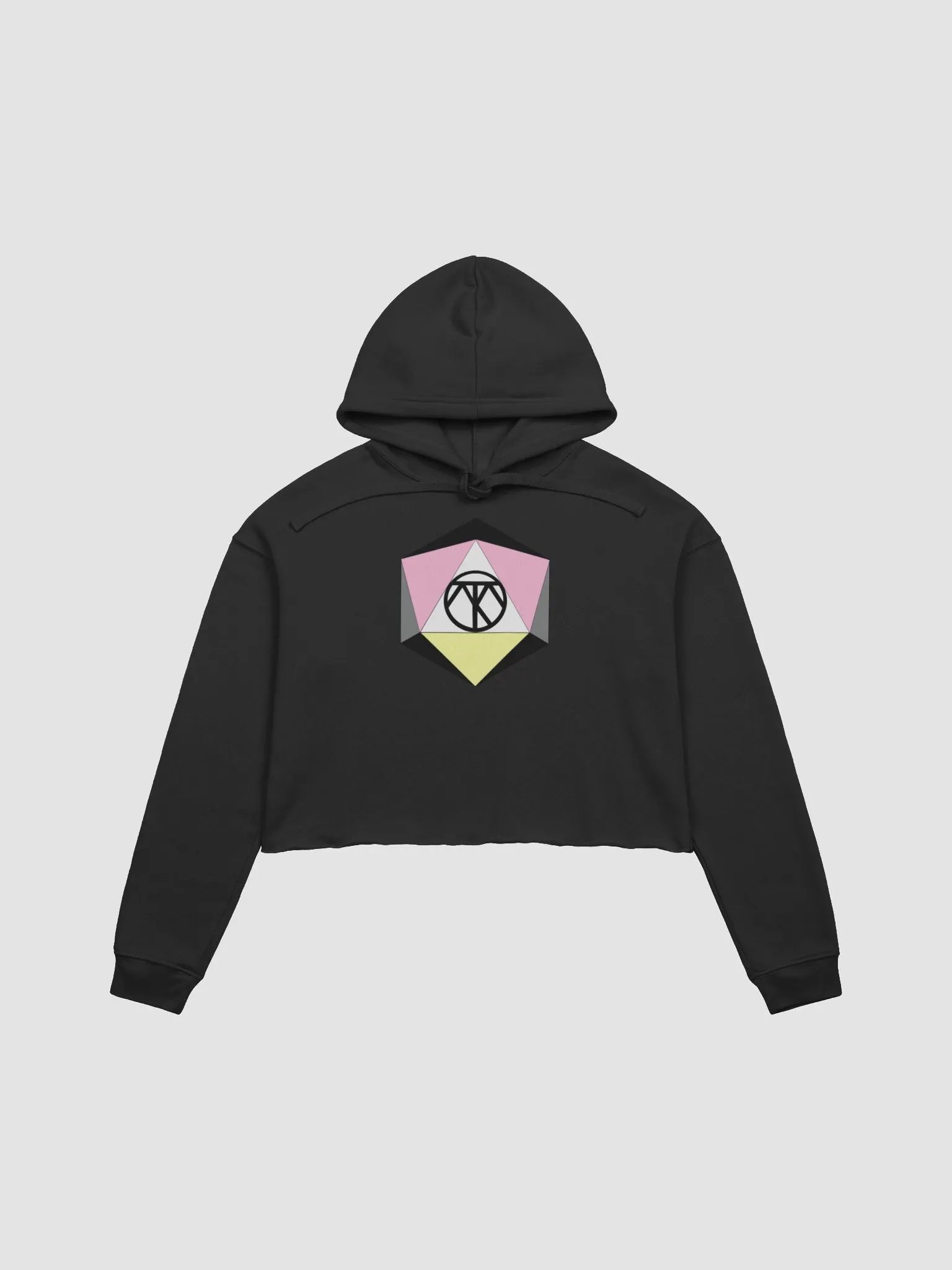 ThatoneQueerPlatonicD20 Crop Top product image (1)