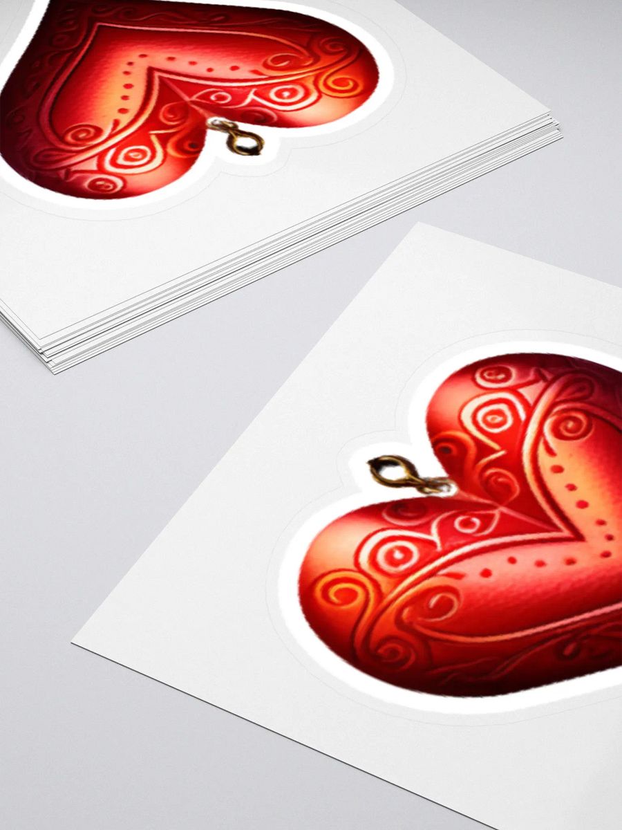 Whimsical Heart Sticker product image (4)