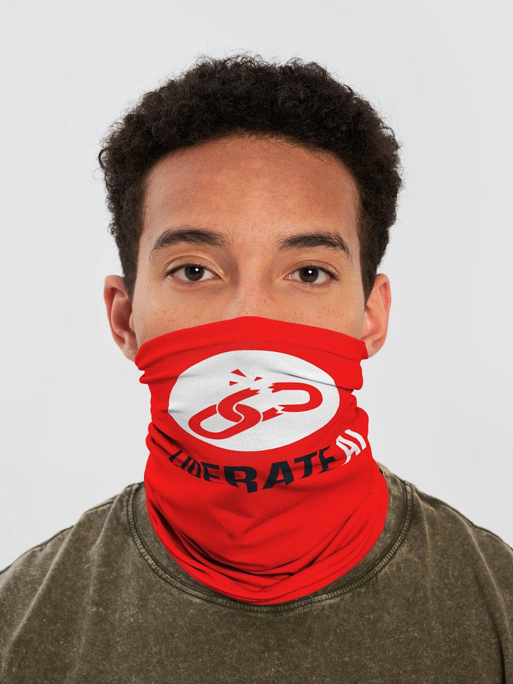 Liberate AI Movement Mask (Red) product image (1)