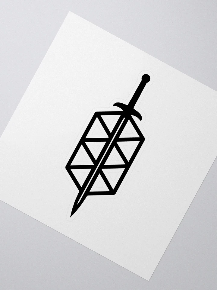Mid-Evil Logo Sticker product image (4)