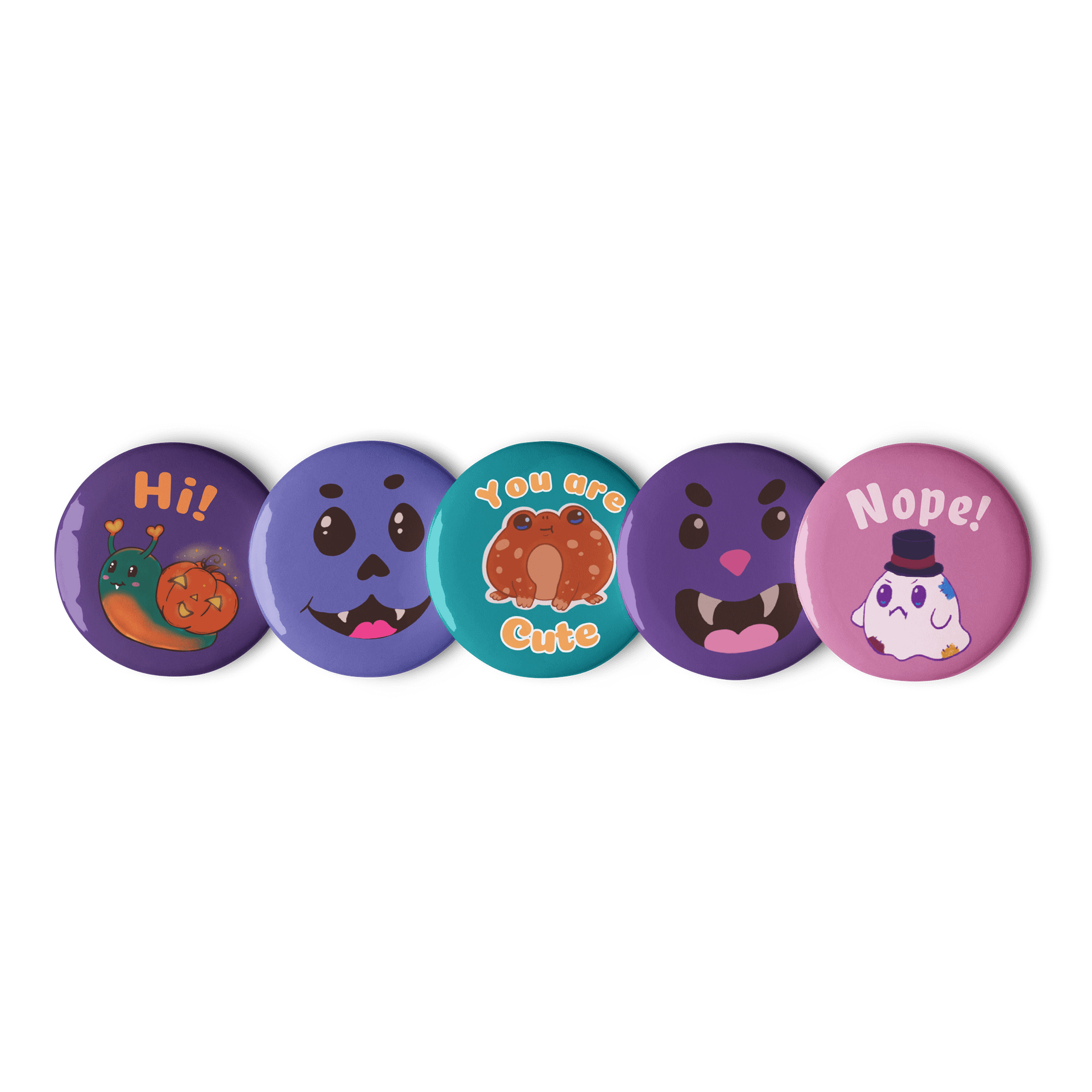 Halloween Button Badges product image (1)