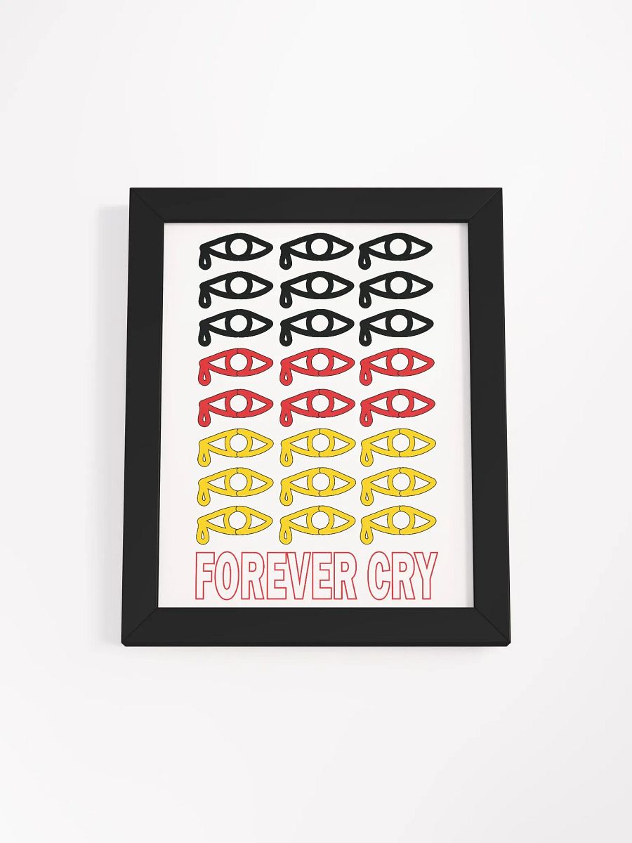 Germany - Forever Cry - Framed High-Quality Matte Poster product image (2)