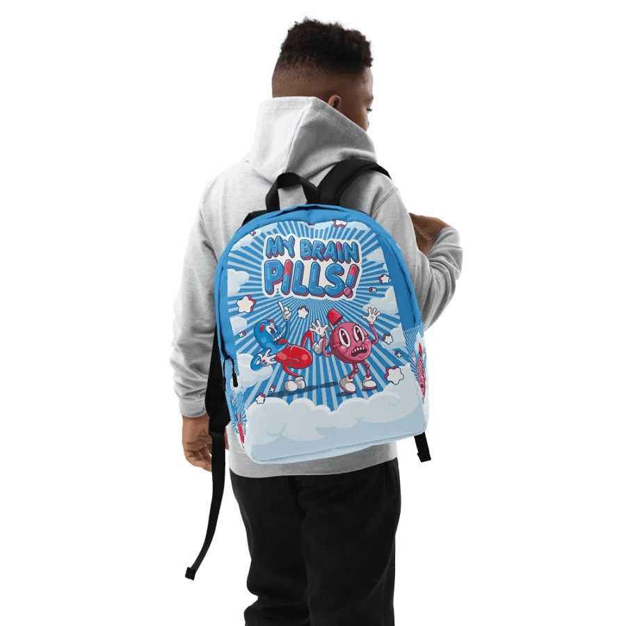 My Brain Pills - Backpack product image (9)