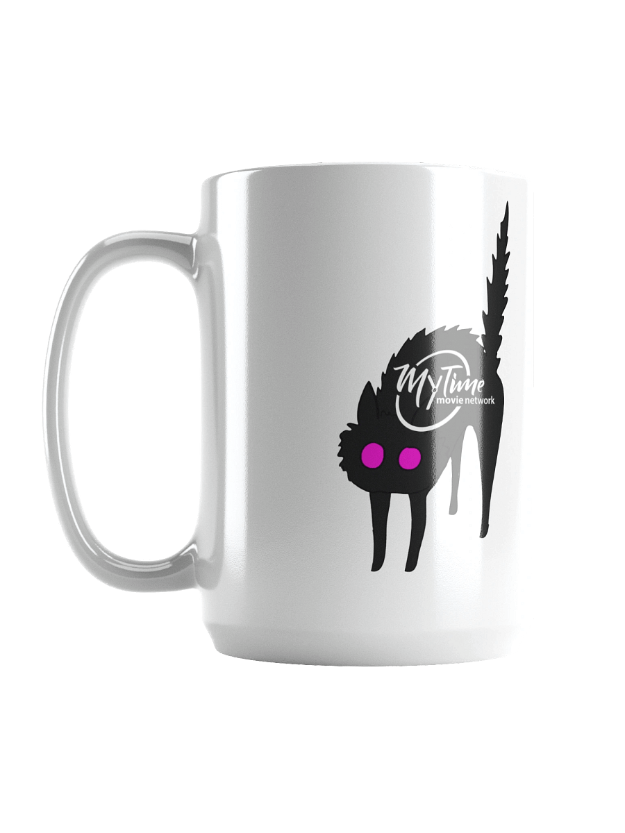 Spooked Cat Mug | MyTime Movie Network | Thriller Collection product image (1)