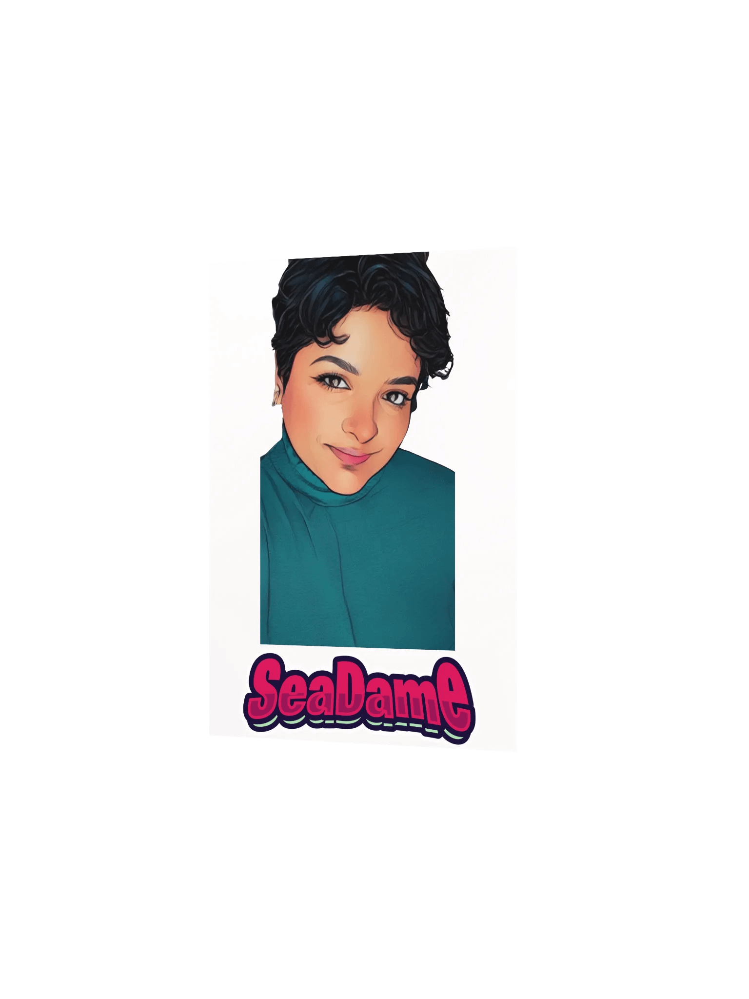 SeaDame - Self-Portrait Logo Poster product image (6)