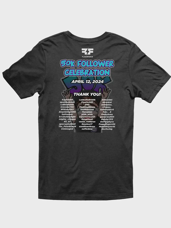 FlashForce 50k Twitch Celebration Shirt product image (2)