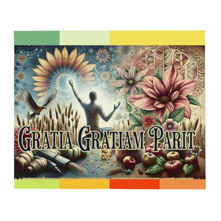 Gratia Gratiam Parit Blanket product image (1)