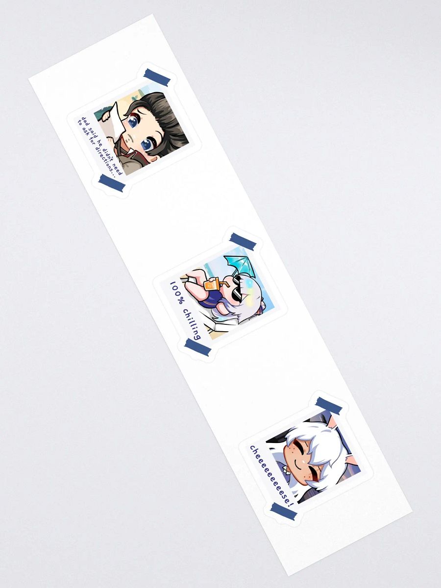 Beach Trio Sticker Set (Camp Wispen '24) product image (2)