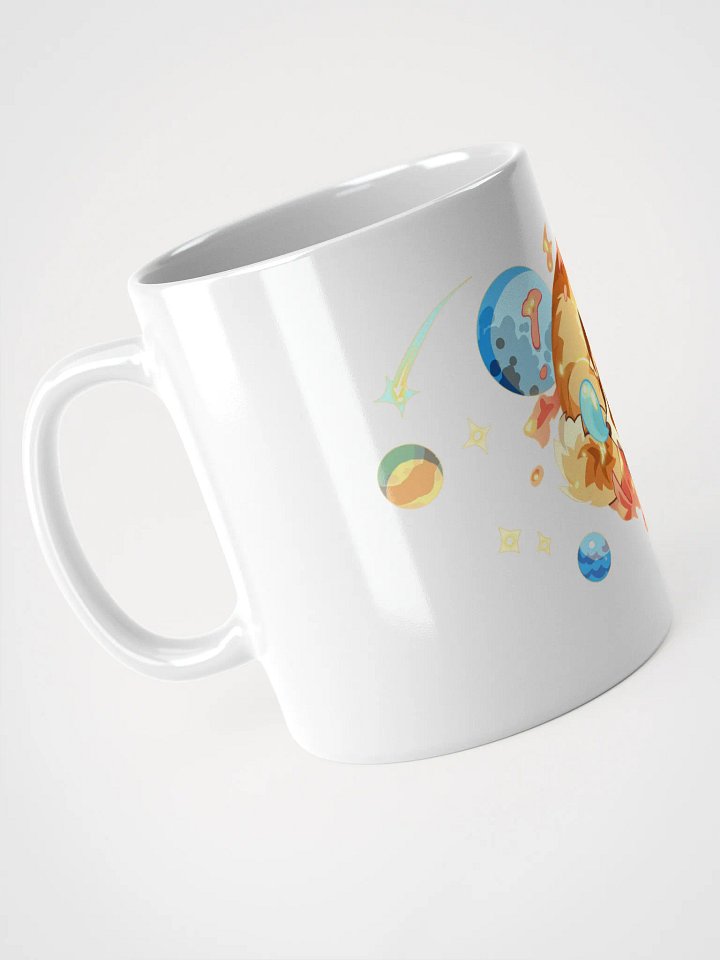Cosmic Canine Dreams White Glossy Mug product image (2)