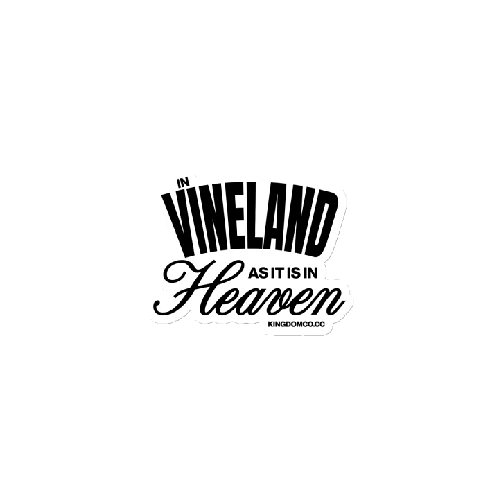 In Vineland As It Is In Heaven Magnet product image (1)