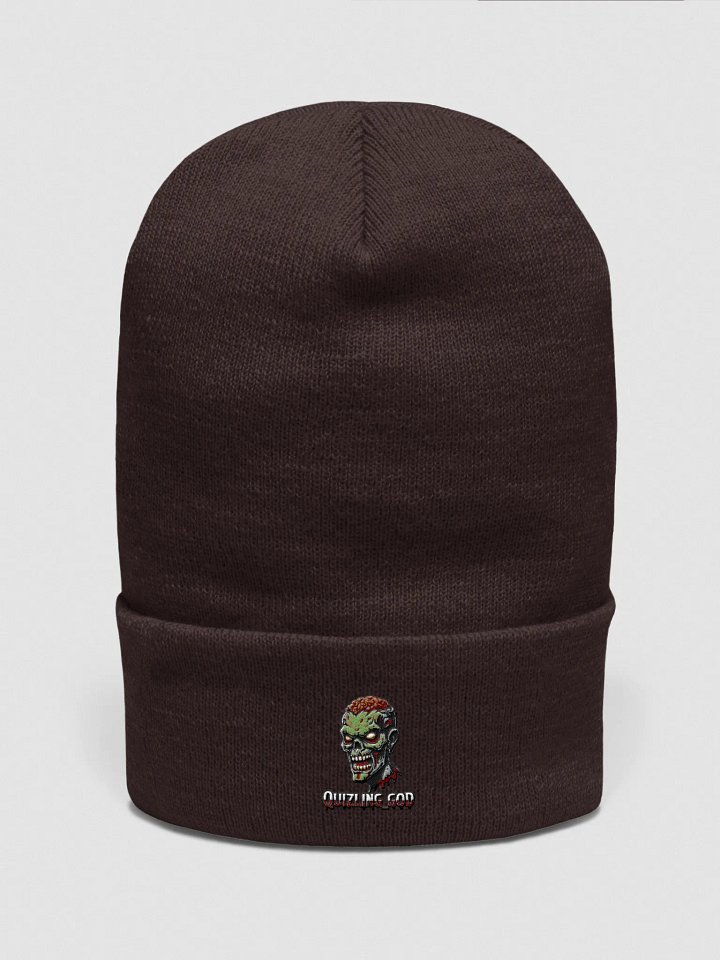 Zombie Brainiac Cuffed Beanie product image (1)