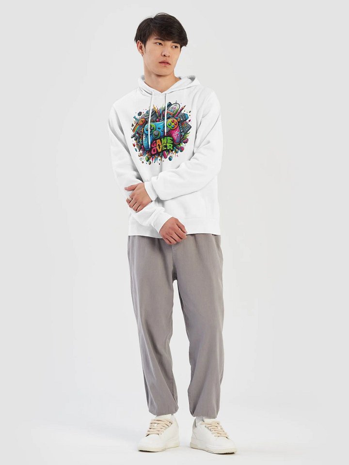 Game Over Painted Graffiti Hoodie product image (1)