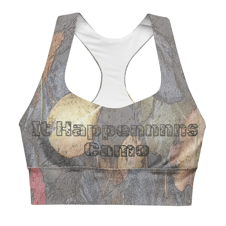 Longline Sports Bra - MossyOak - It Happennnns Camo product image (1)