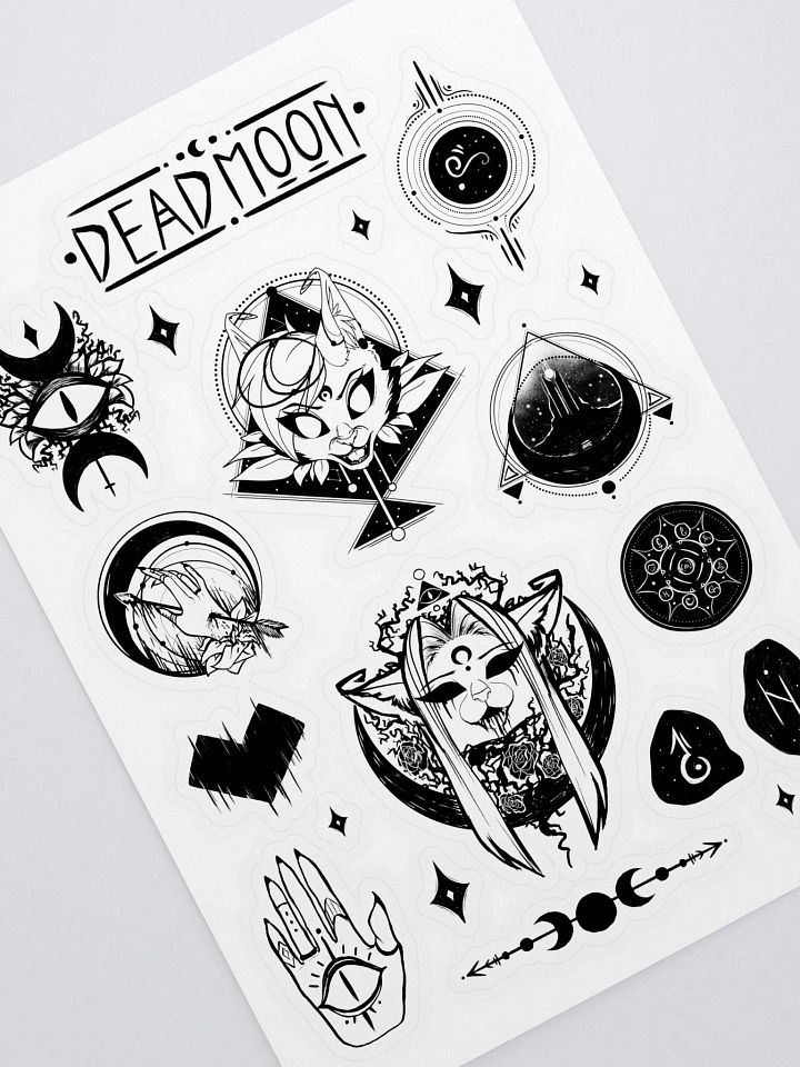 Dead Moon | Sticker Sheet product image (1)