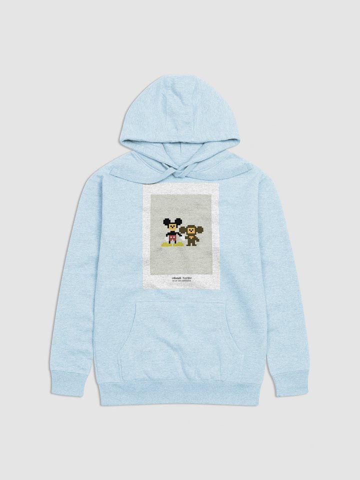 AR Mickey and Cheba Pixel Unisex Hoodie product image (1)