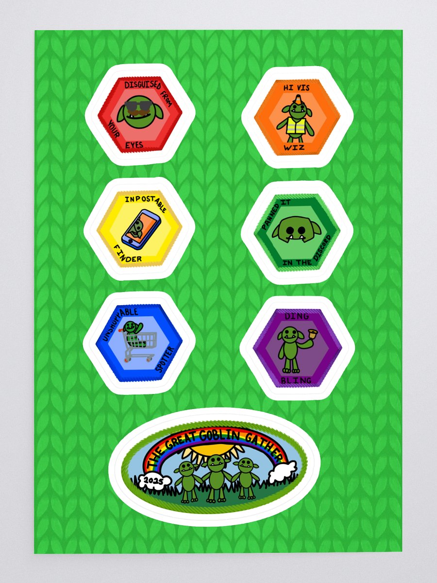 Merit Sticker Sheet product image (3)