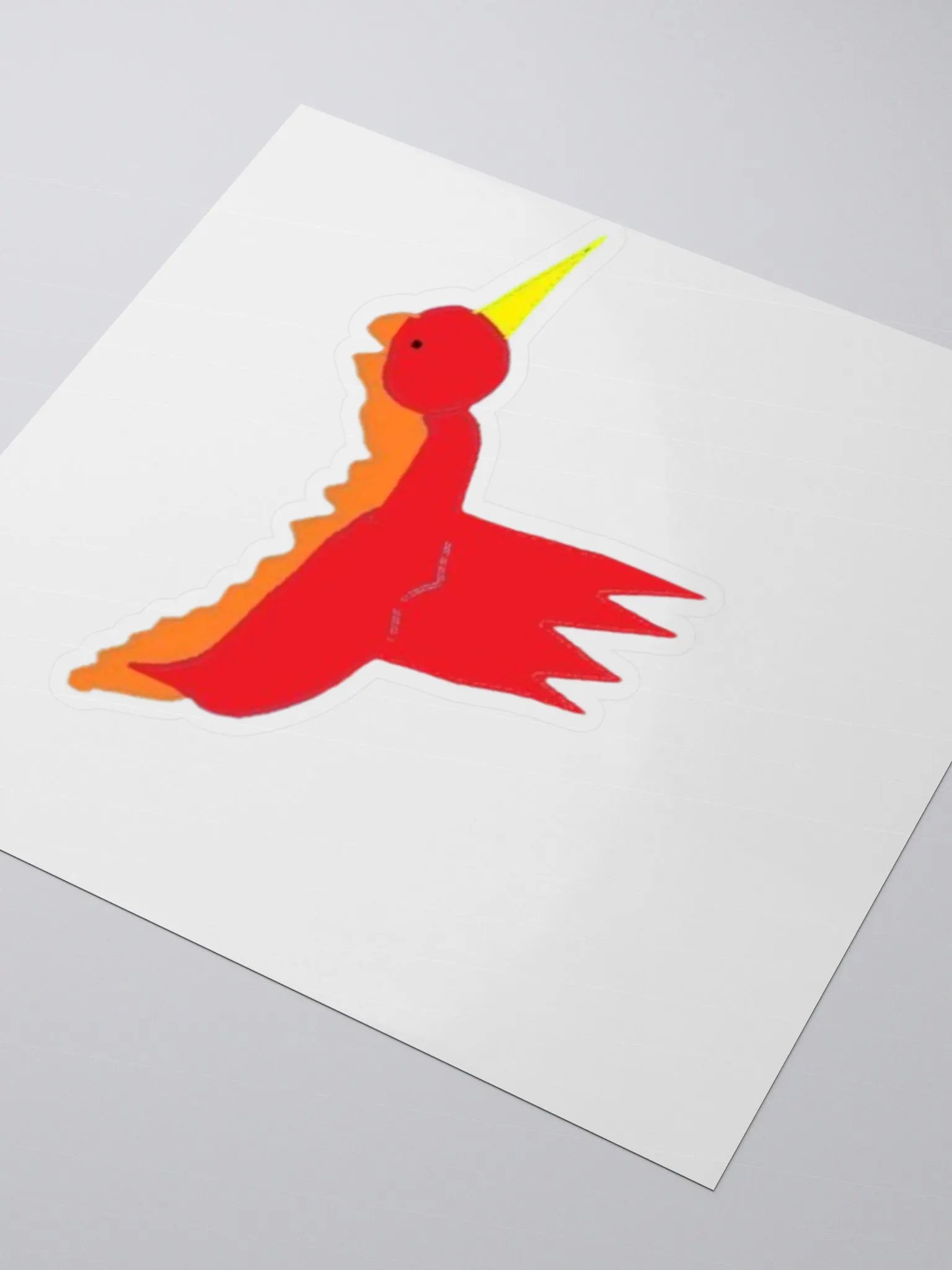 Vibrant Bird Kiss Cut Stickers product image (8)